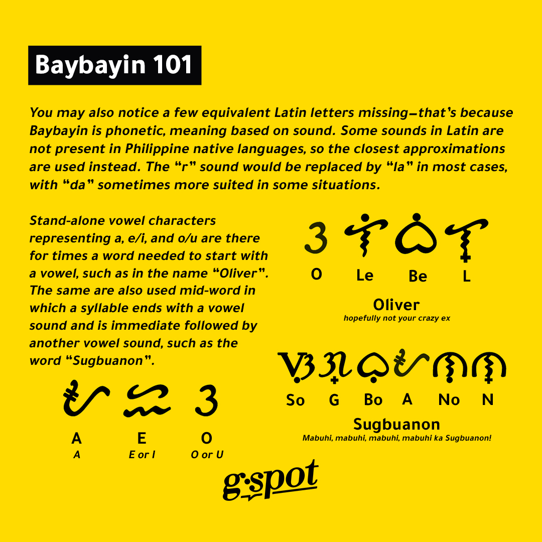 Baybayin The True National Language Gspot